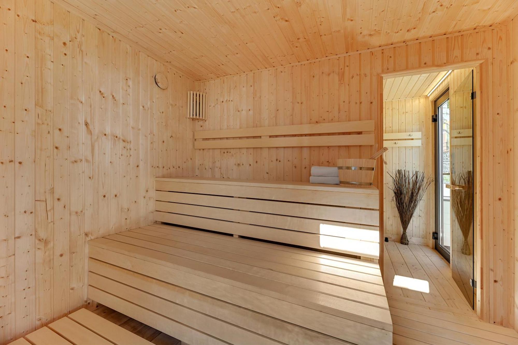 גדנסק Domy Na Wodzie - La Mare Motlava Houseboats With Sauna By Downtown Apartments מראה חיצוני תמונה