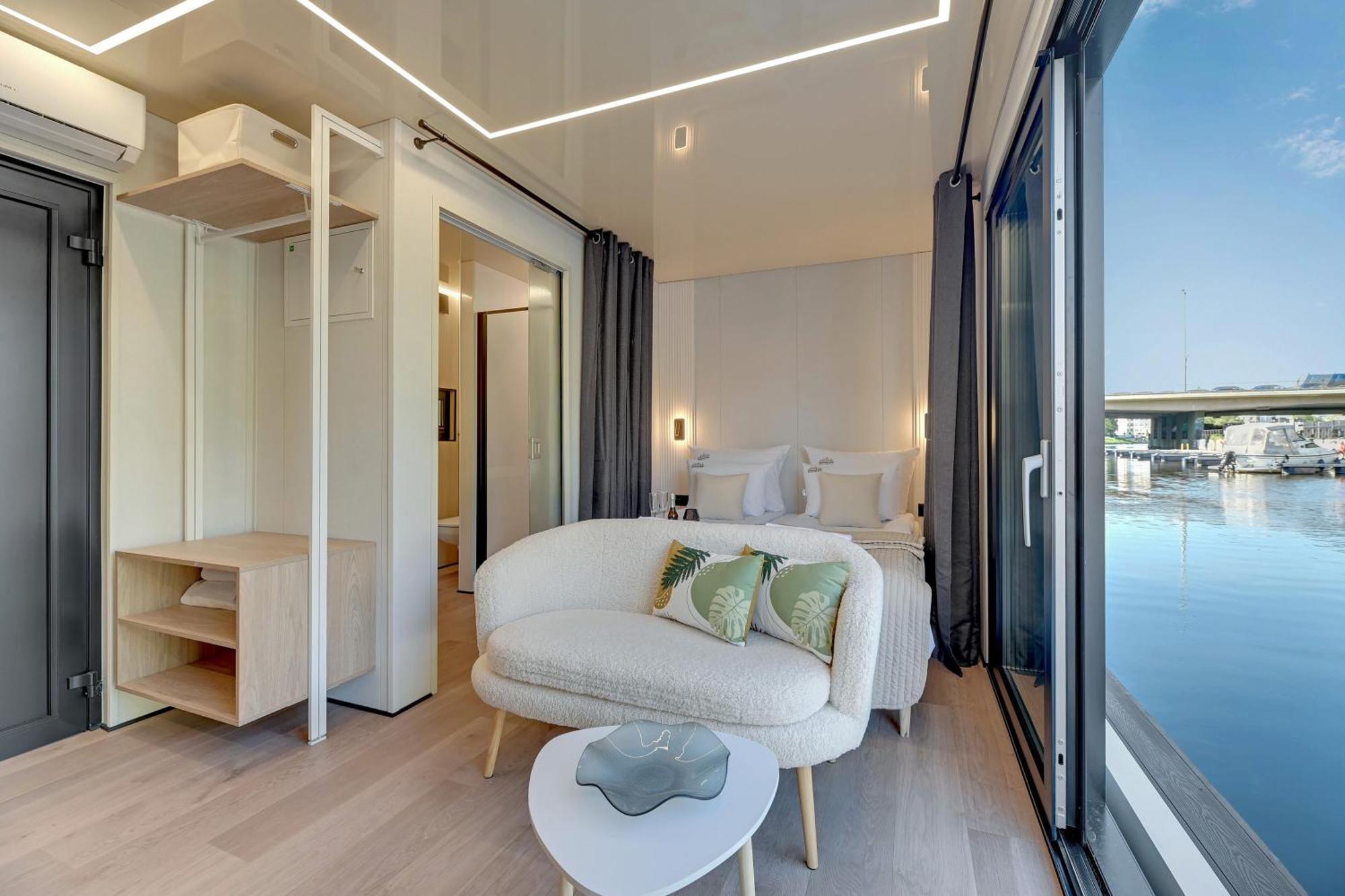 גדנסק Domy Na Wodzie - La Mare Motlava Houseboats With Sauna By Downtown Apartments חדר תמונה