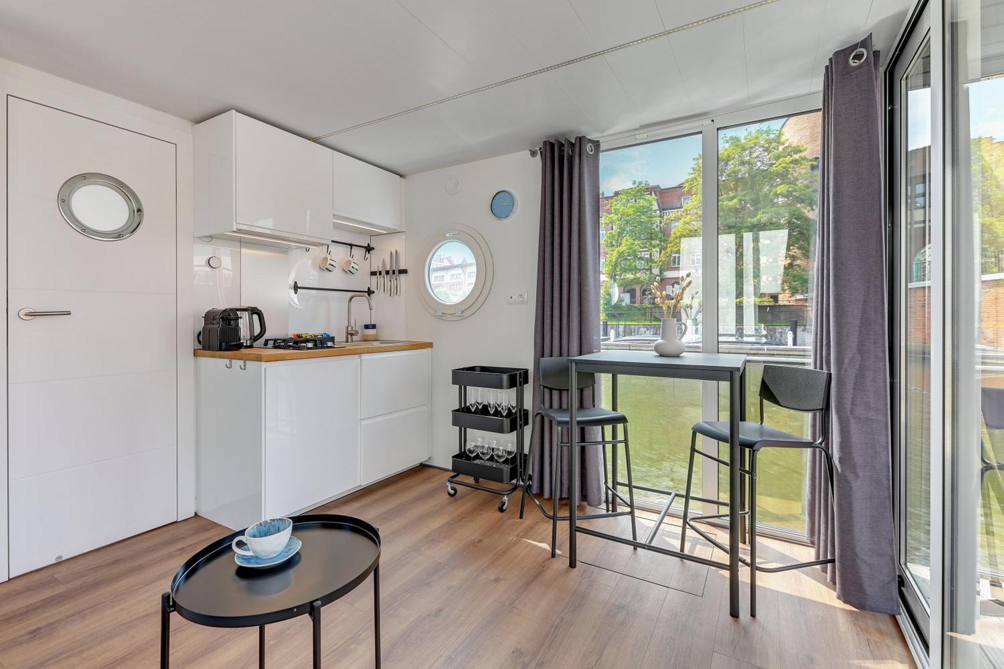 גדנסק Domy Na Wodzie - La Mare Motlava Houseboats With Sauna By Downtown Apartments חדר תמונה