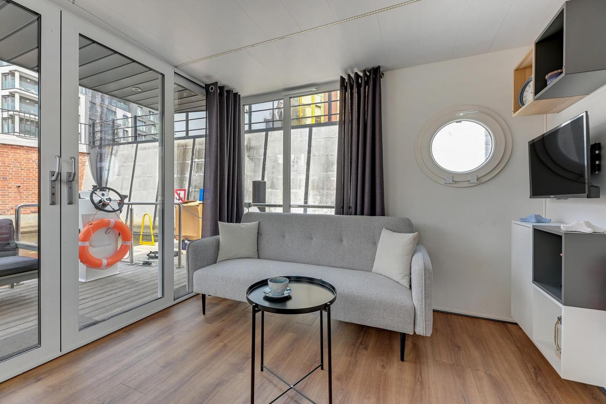 גדנסק Domy Na Wodzie - La Mare Motlava Houseboats With Sauna By Downtown Apartments חדר תמונה